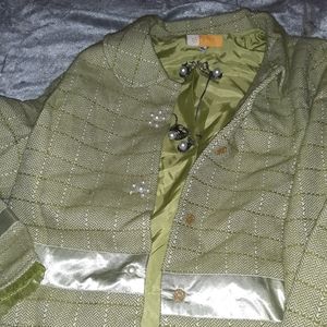 Tulle full length jacket